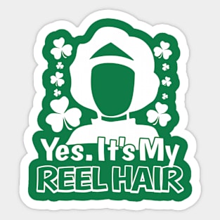 Yes. It's My Reel Hair. Sticker